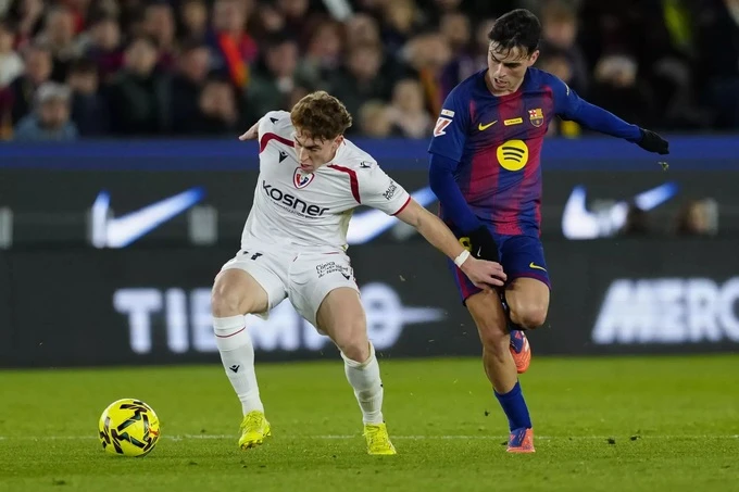 Victor Munoz, sao trẻ Osasuna mở đường trở lại Barca? Victor Munoz, sao trẻ Osasuna mở đường trở lại Barca?
