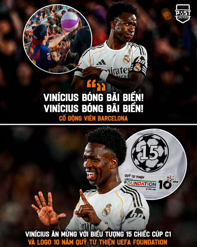 Vinicius trải qua một trong những trận El Clasico đáng quên nhất sự nghiệp Vinicius trải qua một trong những trận El Clasico đáng quên nhất sự nghiệp