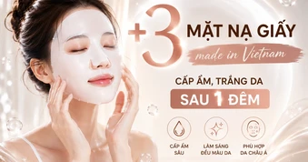 +3 mặt nạ giấy ‘made in Vietnam’ giúp cấp ẩm, cải thiện tone da sau 1 đêm