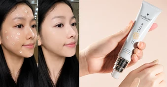 +5 kem chống nắng nâng tone finish trắng hồng, mịn lì nên có lượt bán top đầu