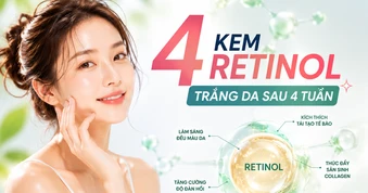 4 kem Retinol chống lão hóa da hiệu quả mà chị em tiếc vì không biết sớm