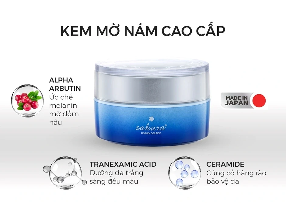 5 kem giúp mờ nám, da trắng sáng sau khoảng 4 tuần, kể cả nám hỗn hợp 5 kem giúp mờ nám, da trắng sáng sau khoảng 4 tuần, kể cả nám hỗn hợp