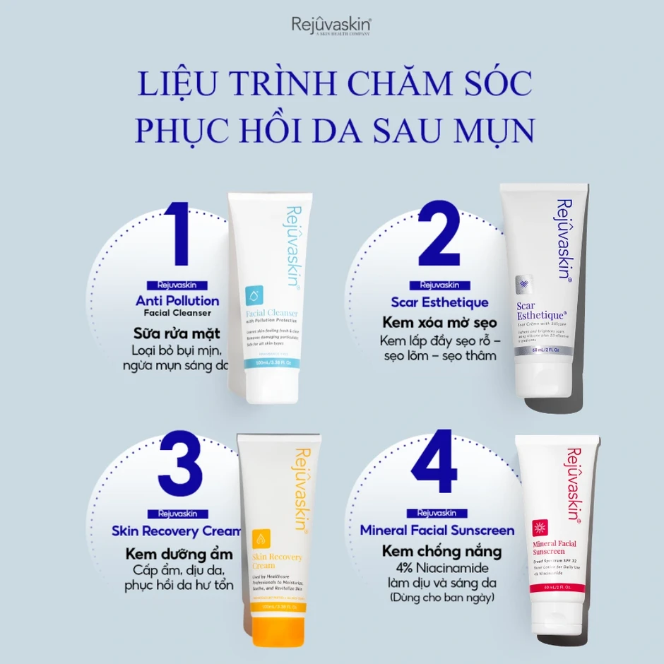 Da sau mụn cải thiện sau 4 tuần: Khác biệt ở phục hồi, không phải làm mờ Da sau mụn cải thiện sau 4 tuần: Khác biệt ở phục hồi, không phải làm mờ