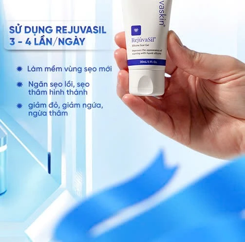 Gel Rejuvasil giúp ngăn ngừa sẹo mới và làm mờ sẹo lồi phẫu thuật có tốt không?