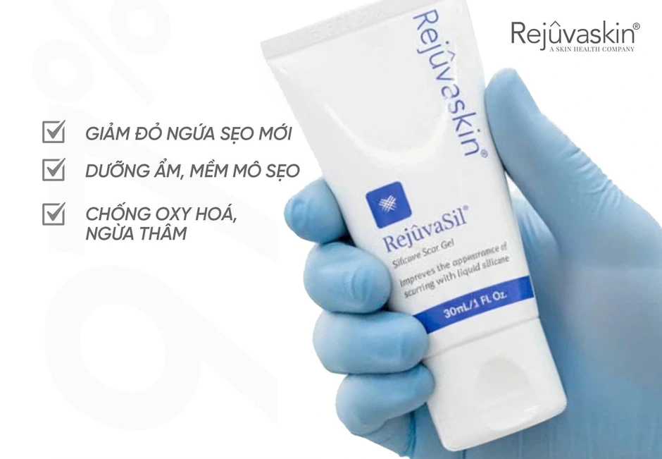 Gel Rejuvasil giúp ngăn ngừa sẹo mới và làm mờ sẹo lồi phẫu thuật có tốt không?