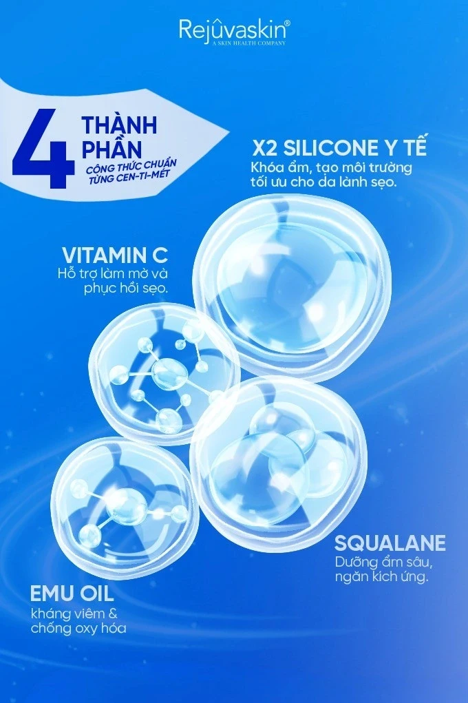 Gel Rejuvasil giúp ngăn ngừa sẹo mới và làm mờ sẹo lồi phẫu thuật có tốt không?