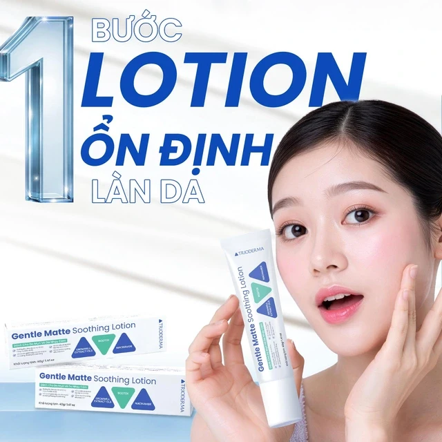 Hướng dẫn sử dụng lotion làm khỏe da Trioderrma Gentle Matte Soothing Lotion chuẩn y khoa Hướng dẫn sử dụng lotion làm khỏe da Trioderrma Gentle Matte Soothing Lotion chuẩn y khoa