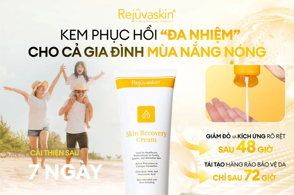 Nắng nóng gần 40 độ: Da bỏng rát, sạm màu? Cách phục hồi sau 1 đêm