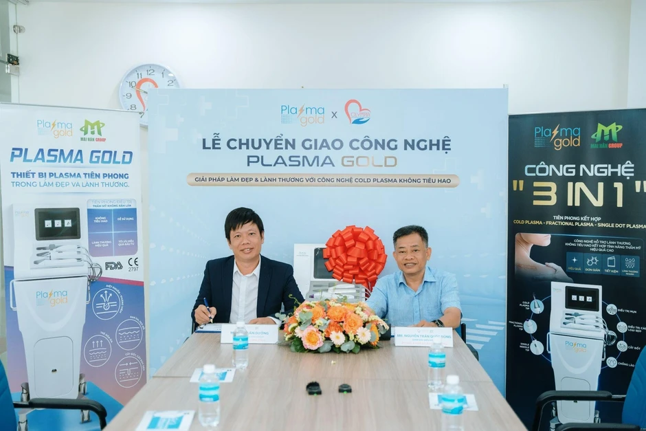 Phòng khám đa khoa Olympia tiếp nhận chuyển giao công nghệ Plasma Gold thế hệ mới Phòng khám đa khoa Olympia tiếp nhận chuyển giao công nghệ Plasma Gold thế hệ mới