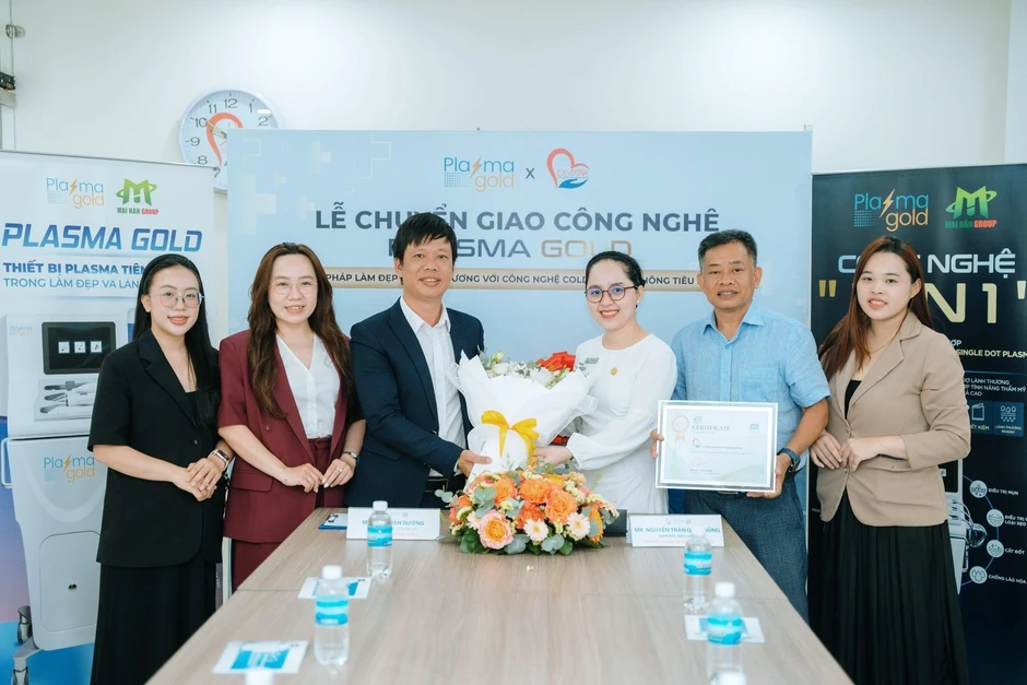 Phòng khám đa khoa Olympia tiếp nhận chuyển giao công nghệ Plasma Gold thế hệ mới Phòng khám đa khoa Olympia tiếp nhận chuyển giao công nghệ Plasma Gold thế hệ mới