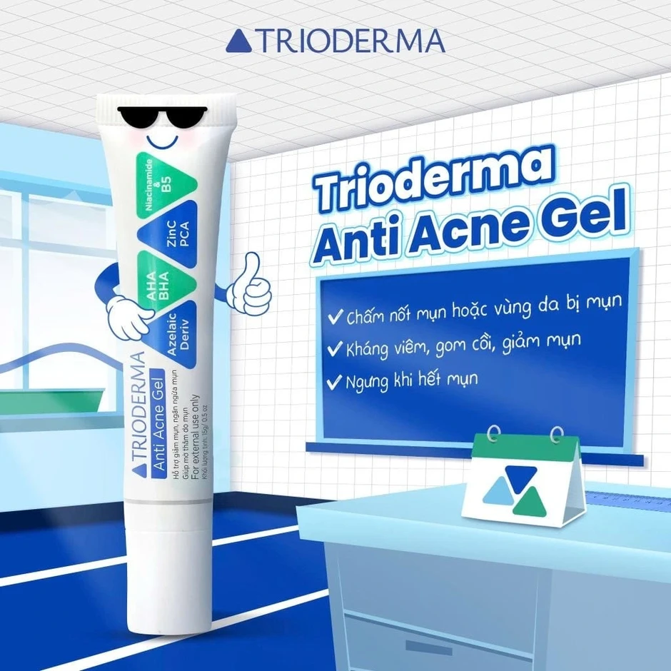 Review kem chấm mụn Trioderma Anti Acne Gel: Vì sao lọt top ‘bán chạy’ trên TikTok? Review kem chấm mụn Trioderma Anti Acne Gel: Vì sao lọt top ‘bán chạy’ trên TikTok?