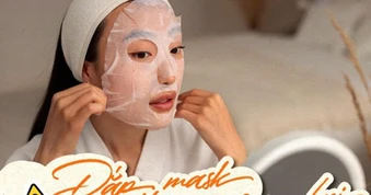 SOS: Đắp mặt nạ mà không rửa lại, coi chừng da ‘ngộp thở’ lên mụn cả loạt