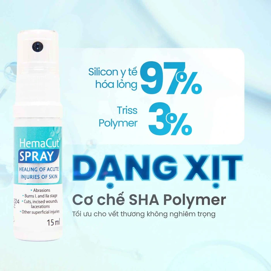 Sử dụng chai xịt vết thương khi nào để hạn chế nhiễm trùng, sẹo xấu? Sử dụng chai xịt vết thương khi nào để hạn chế nhiễm trùng, sẹo xấu?