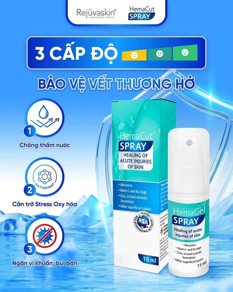 Sử dụng chai xịt vết thương khi nào để hạn chế nhiễm trùng, sẹo xấu? Sử dụng chai xịt vết thương khi nào để hạn chế nhiễm trùng, sẹo xấu?