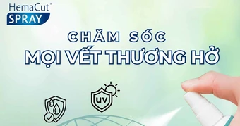 Sử dụng chai xịt vết thương khi nào để hạn chế nhiễm trùng, sẹo xấu?