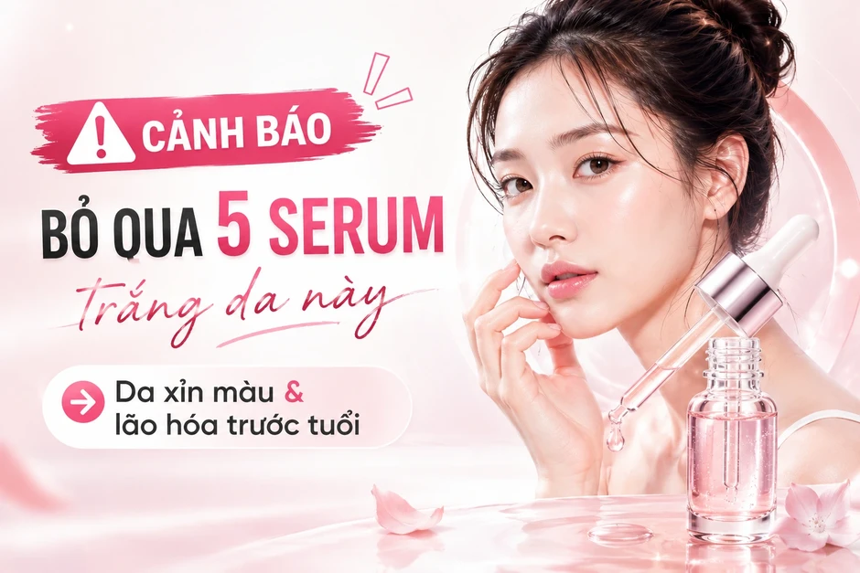 Thử ngay 5 serum trắng da này nếu da đang xỉn màu và lão hóa trước tuổi Thử ngay 5 serum trắng da này nếu da đang xỉn màu và lão hóa trước tuổi
