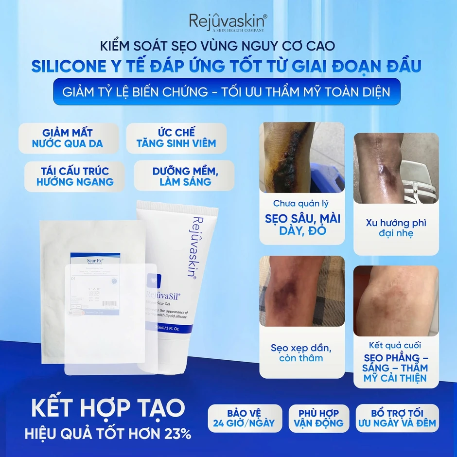 Tốn tiền triệu mà sẹo vẫn không xẹp vì cách dùng miếng dán ép sẹo sai