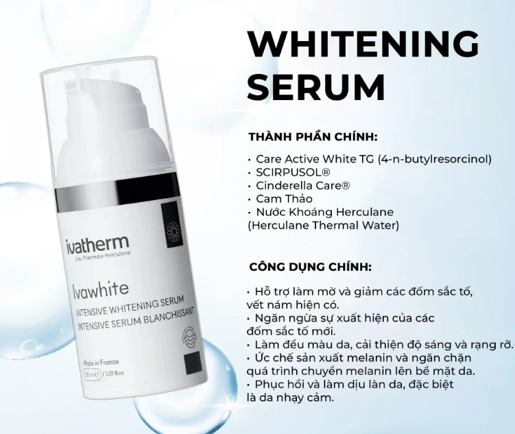 Top 6 serum giúp trắng da sau 2 tuần khiến nàng nhận ra trước giờ chọn sai Top 6 serum giúp trắng da sau 2 tuần khiến nàng nhận ra trước giờ chọn sai