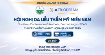 Trioderma - Đồng hành cùng Hội nghị Da liễu Thẩm mỹ Miền Nam 2026