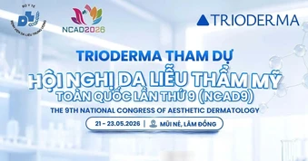 Trioderma - Đồng hành cùng Hội nghị Da liễu thẩm mỹ toàn quốc lần thứ 9 (NCAD9)