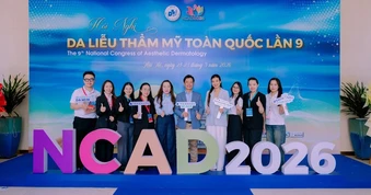 Trioderma tại NCAD 2026 - Tự hào thương hiệu Việt, chất lượng chuẩn y khoa
