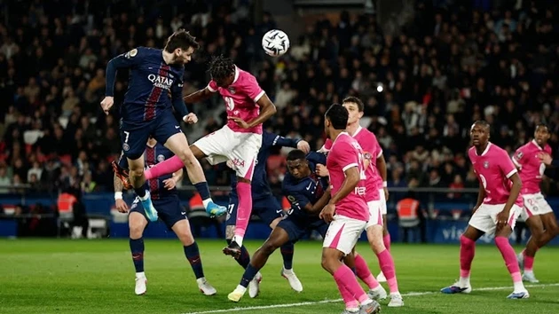 Dembele lập cú đúp, PSG hạ Toulouse 3-1 để bỏ xa Lens