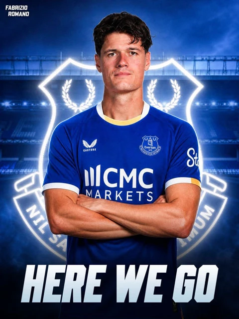 Everton đạt thỏa thuận chiêu mộ Christian Norgaard từ Arsenal với giá hời Everton đạt thỏa thuận chiêu mộ Christian Norgaard từ Arsenal với giá hời