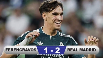 Kết quả Ferencvaros 1-2 Real Madrid: Tân binh tỏa sáng