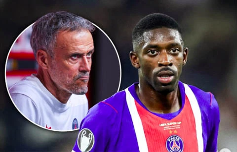 Luis Enrique lại ‘trừng phạt’ Ousmane Dembele? Luis Enrique lại ‘trừng phạt’ Ousmane Dembele?