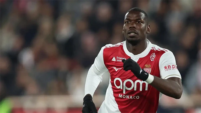Paul Pogba đóng vai trò quan trọng ở chặng nước rút của Monaco?