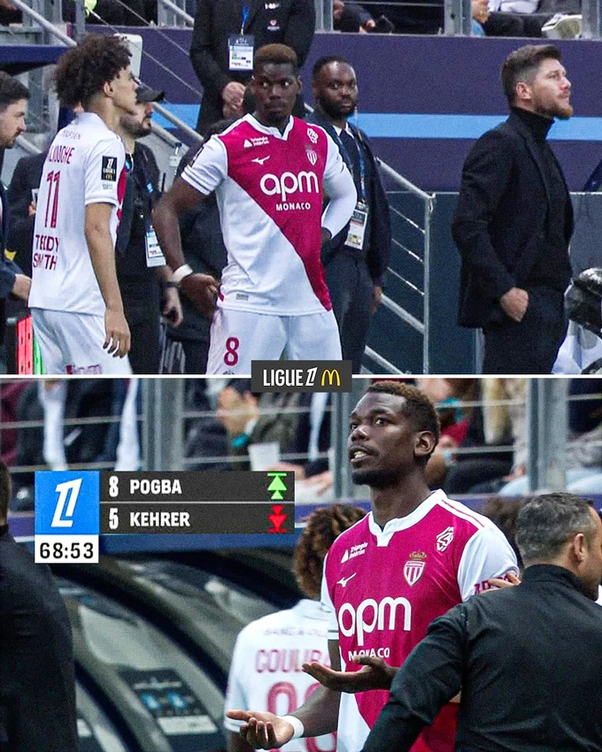 Paul Pogba lần đầu ra sân trở lại sau 4 tháng