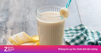 Điều gì xảy ra khi kết hợp chuối với sữa?