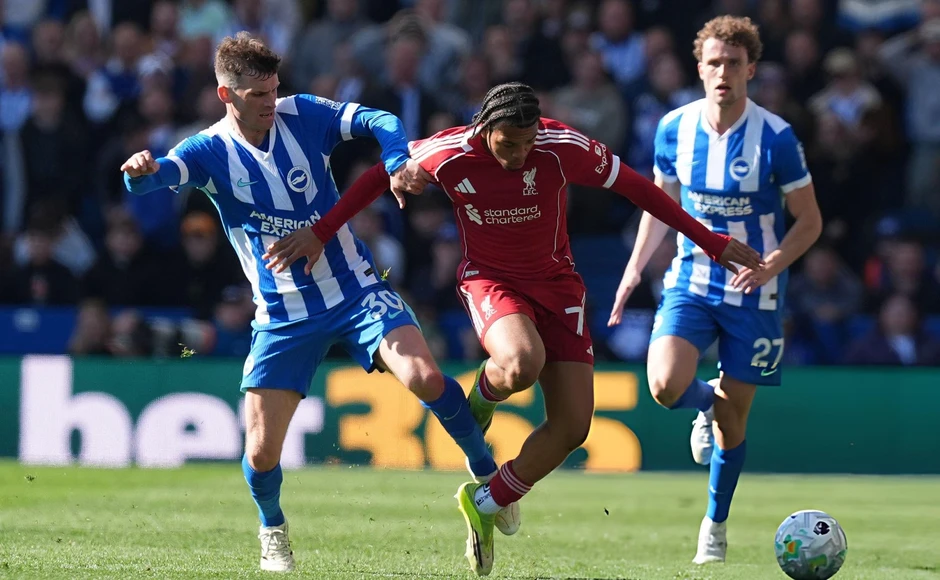 "Người cũ" của Man Utd tỏa sáng, Liverpool nhận trái đắng ở Amex "Người cũ" của Man Utd tỏa sáng, Liverpool nhận trái đắng ở Amex