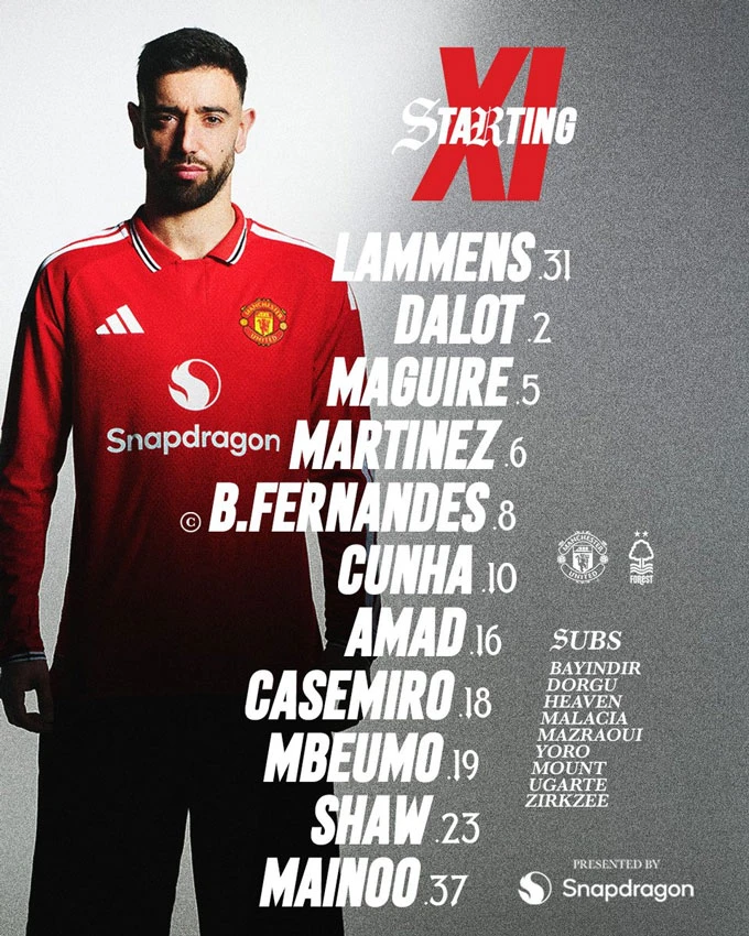 18h30 ngày 17/5: Trực tiếp MU vs Nottingham: Chờ màn tri ân Casemiro 18h30 ngày 17/5: Trực tiếp MU vs Nottingham: Chờ màn tri ân Casemiro