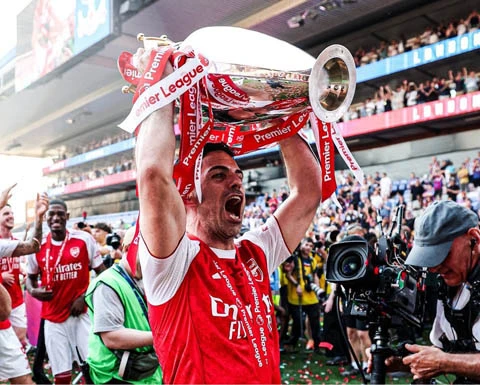 AI dự đoán xác suất vô địch Premier League 2026/27 của Arsenal cao nhất