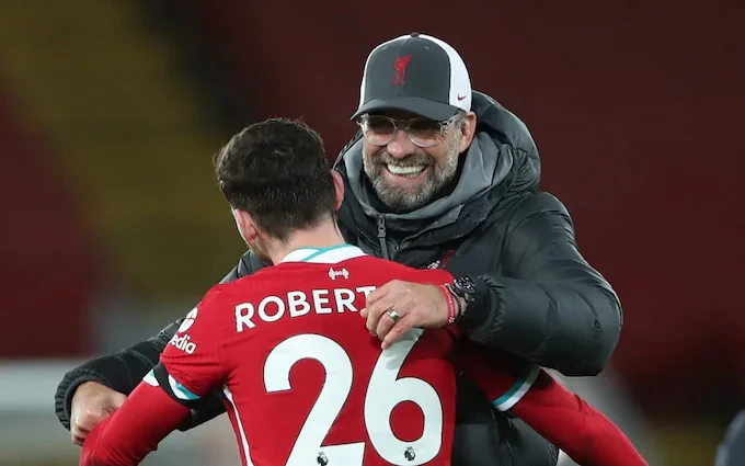 Andy Robertson: ‘Sau khi Jota ra đi, bóng đá không còn quan trọng với chúng tôi nữa’ Andy Robertson: ‘Sau khi Jota ra đi, bóng đá không còn quan trọng với chúng tôi nữa’