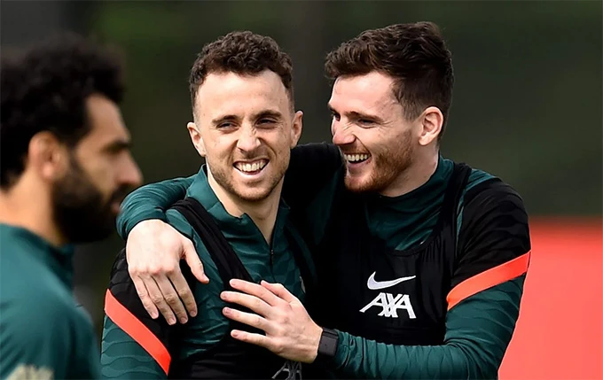 Andy Robertson: ‘Sau khi Jota ra đi, bóng đá không còn quan trọng với chúng tôi nữa’ Andy Robertson: ‘Sau khi Jota ra đi, bóng đá không còn quan trọng với chúng tôi nữa’
