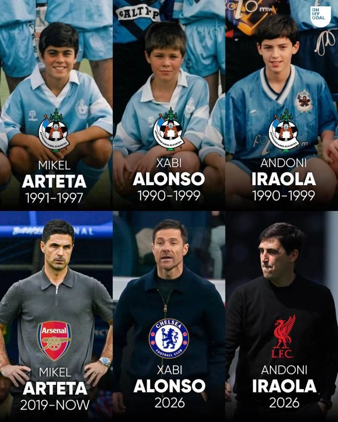 Antiguoko, đội bóng nghiệp dư xứ Basque tạo ra 3 HLV đua vô địch Premier League Antiguoko, đội bóng nghiệp dư xứ Basque tạo ra 3 HLV đua vô địch Premier League