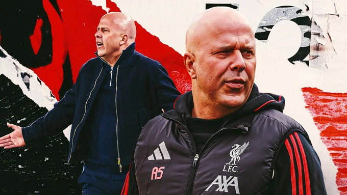 Arne Slot không nhả miếng 'gân gà Liverpool' Arne Slot không nhả miếng 'gân gà Liverpool'