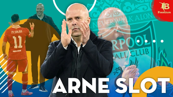 Arne Slot không nhả miếng 'gân gà Liverpool' Arne Slot không nhả miếng 'gân gà Liverpool'
