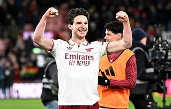Arsenal cần bản lĩnh Declan Rice trước West Ham