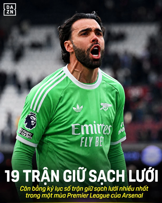 Arsenal cân bằng 2 kỷ lục Premier League, Saka tái hiện thành tích của Henry Arsenal cân bằng 2 kỷ lục Premier League, Saka tái hiện thành tích của Henry