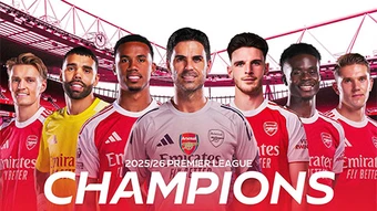 Arsenal đút túi núi tiền sau chức vô địch Premier League