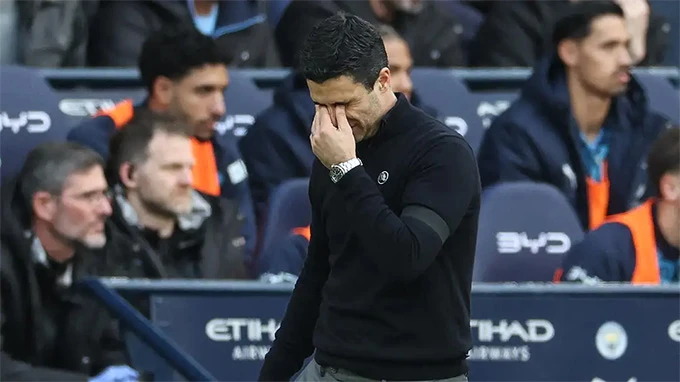Arteta nghĩ mình chẳng có gì sai nếu Arsenal không vô địch! Arteta nghĩ mình chẳng có gì sai nếu Arsenal không vô địch!