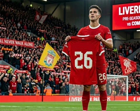 Bận dự World Cup 2026, khi nào tân binh Victor Munoz có thể ra mắt Liverpool? Bận dự World Cup 2026, khi nào tân binh Victor Munoz có thể ra mắt Liverpool?