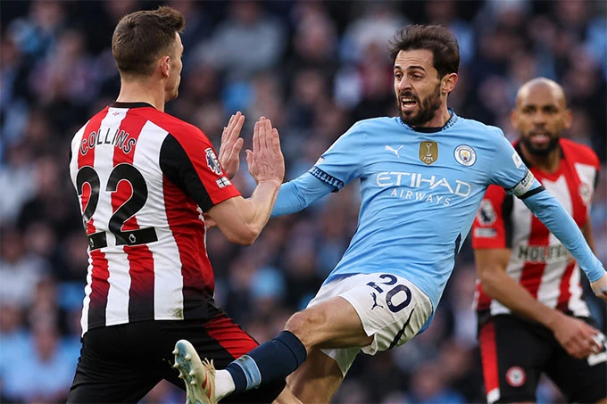Bernardo Silva khiến fan Arsenal nổi điên sau trận Man City đại thắng Brentford Bernardo Silva khiến fan Arsenal nổi điên sau trận Man City đại thắng Brentford