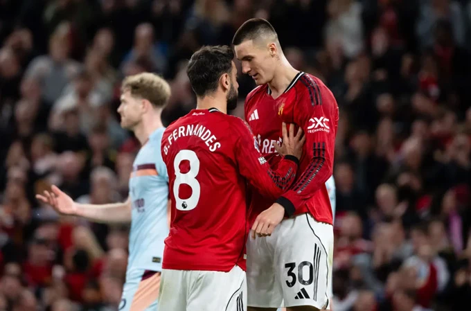 Bruno Fernandes cân bằng thành tích của Ronaldo, áp sát kỷ lục Premier League