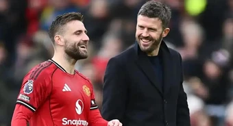 Carrick tiến cử Luke Shaw cho tuyển Anh của Tuchel