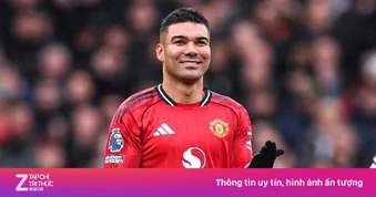 Casemiro ăn mừng gây sốt