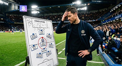 Chelsea đau đầu với bài toán 9 tiền đạo của Xabi Alonso Chelsea đau đầu với bài toán 9 tiền đạo của Xabi Alonso